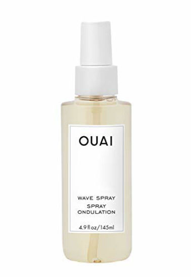 Picture of OUAI Wave Spray. For Perfect Yet Effortless Beachy Waves. The Wave Spray Adds Texture, Body and Shine and is Safe for Color- and Keratin-Treated Hair. Free from Parabens and Sulfates (4.9 oz)