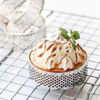 Picture of FANGSUN Set of 5 Round Tart Ring, Stainless Steel Heat-Resistant Perforated Cake Mousse Ring