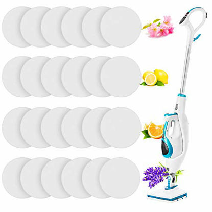 Picture of Replacement Steam Mop Scent Disc Practical Fresh Fragrance Scented Pads 4 Different Fragrance Discs, Compatible with Bissell Powerfresh and Symphony Series, Fits Model 1940, 1806 and 1132 (48 Pieces)