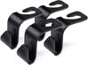 Picture of HOUSE DAY Car Seat Headrest Hooks for Car Back Seat Organizer Hanger Storage Hook Car Purse Hook for Universal Vehicle Car Handbag Clothes Coats Grocery Bags 4 Pack (Black)