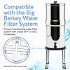 Picture of Impresa Water Filter Stand 8" Tall by 9" Wide Compatible with Berkey, Countertop Stainless Steel Stand for Most Medium Gravity Fed Water Coolers - Fills Tall Glasses, Pitchers, Pots with Water