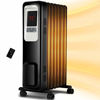 Picture of Space Heater, KopBeau 1500W Oil Filled Radiator Electric Heater with Digital Thermostat, 24 Hrs Timer & Remote, Portable Heater for Full Room Indoor