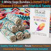 Picture of White Sage Smudge Sticks 4" Inch Smudging Wands | Smudge Kit White Sage Incense Sticks for Cleansing (6 Pack)