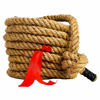 Picture of Franklin Field Day Tug of War Rope with Flag for Kids and Adults - Perfect for Team Building - 20ft Long