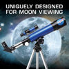 Picture of NASA Lunar Telescope for Kids - Capable of 90x Magnification, Includes Two Eyepieces, Tabletop Tripod, Finder Scope, and Full-Color Learning Guide, The Perfect STEM Gift for a Young Astronomer