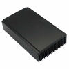 Picture of tatoko Black Aluminum Heatsink, Aluminium Heat Diffusion Cooling Fin 120 x 69 x 27mm/ 4.72"(L) x 2.72"(W) x 1.06"(H)