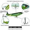 Picture of ods lure Topwater Fishing Lure Plopper Bait with Floating Rotating Tail for Freshwater and Saltwater