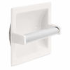 Picture of 2 Pack - White Toilet Paper Holder Spring Loaded Roller Replacement