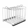 Picture of EVERIE Weighted Sous Vide Rack Divider, Improved Vertical Mount Stops Wobbling, 5 Detachable Stainless Steel Dividers and 2 Built-in Holder Dividers