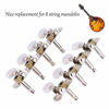 Picture of 4L4R Mandolin Tuning Pegs, String Tuning Pegs Accessory for Mandolin Player