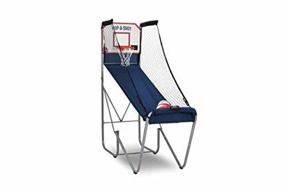 Picture of Pop-A-Shot Official Home Single Shot Basketball Arcade Game - 10 Different Games - 6 Audio Options - Near 100% Scoring Accuracy - Large LED Scoreboard