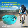 Picture of ALIEN PROS Bike Handlebar Tape EVA (Set of 2) Bianchi Green - Enhance Your Bike Grip with These Bicycle Handle bar Tape - Wrap Your Bike for an Awesome Comfortable Ride (Set of 2, Green)