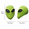 Picture of PartyHop Alien Head Mask, Latex Cool Green Alien Toys