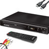 Picture of Megatek Region-Free DVD Player for TV with HDMI Connection (1080p Full-HD Upscaling), Home CD Player, USB Port, AV/Coaxial Outputs, Solid Metal Case