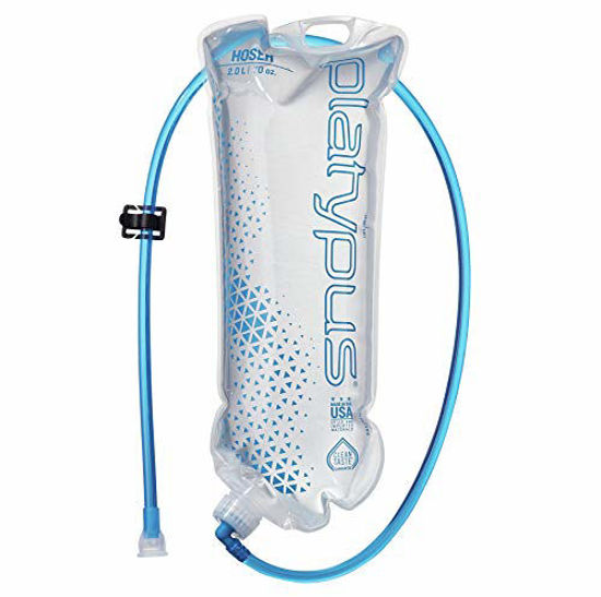 Picture of Platypus Hoser Hands-Free Hydration System Water Reservoir, 2-Liter, with Fast Flow Valve, one Color