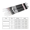 Picture of 6 Pcs/Set Water Brush Pen, Piston Water Color Brush Chinese Japanese Calligraphy Pen for Beginner Painting Reusable Brush Drawing Pen Art Supplies