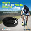 Picture of ALIEN PROS Bike Handlebar Tape EVA (Set of 2) Black - Enhance Your Bike Grip with These Bicycle Handle bar Tape - Wrap Your Bike for an Awesome Comfortable Ride (Set of 2, Black)