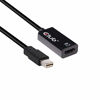 Picture of Club 3D CAC-1180 Mini DisplayPort 1.4 to HDMI 2.0B HDR Adapter Supports 4096X2160@60Hz High Dynamic Range, Black