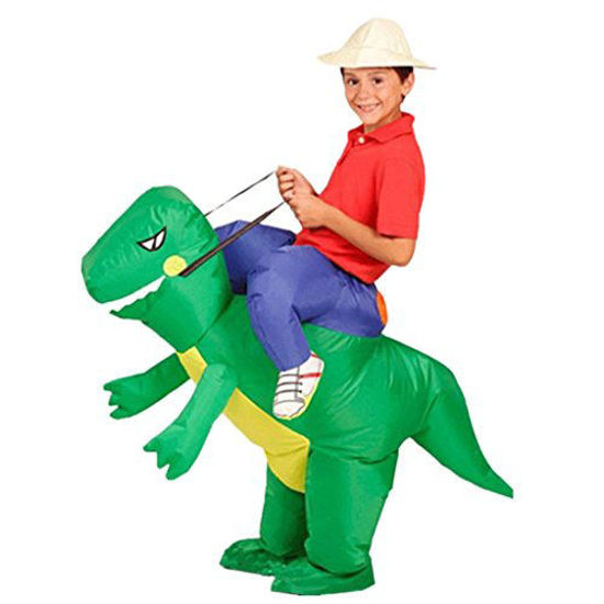 Picture of DreamHigh DH Inflatable Dinosaur Riding Funny Costume Suit for Kids