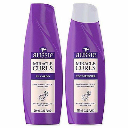 Picture of Aussie Miracle Curls Shampoo And Conditioner Set 12.1 oz. Each