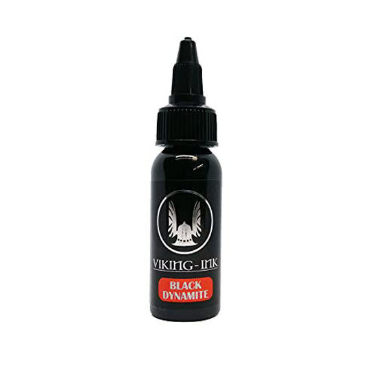 Picture of VIKING INK Tattoo Ink BLACK DYNAMITE colour (1 unit x 1 oz)