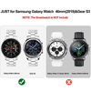 Picture of V-MORO Strap Compatible with Galaxy Watch 46mm(2019) Band/Gear S3 Band with Clips No Gaps Solid Stainless Steel Bracelet for Samsung Galaxy Watch 46mm(2019)/Gear S3 Classic Smartwatch Silver