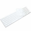 Picture of ProElife Keyboard Cover Skin for Apple Wired USB Keyboard with Numeric Keypad (Model MB110LL/B--A1243) Ultra Thin Silicone Full Size Protector (NOT FIT Magic Keyboard, ITEM FOLDED IN PACKAGE)