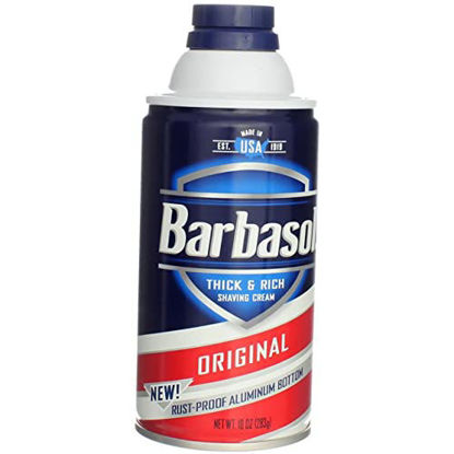 Picture of Barbasol Thick and Rich Shaving Cream, Original 10 oz (Pack of 3)