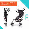 Picture of Summer Infant 3Dlite Convenience Stroller, Black (Silver Frame)