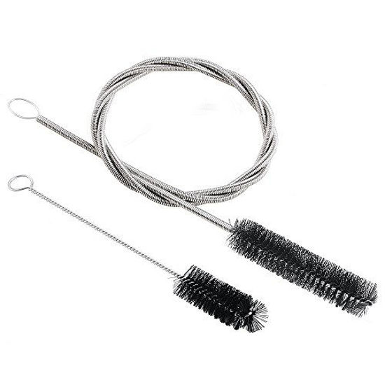 Picture of CPAP Tube Cleaning Brush - 7ft Flexible Stainless CPAP Mask and Tube Cleaning Brush and Handy 7.28in Mask Brush for Standard 22mm Diameter Tube - 2pcs