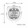 Picture of Rolilink Stopwatch,Metal Stop Watch for Sports Waterproof Stopwatches Timer for Sports and Competitions (100 Lap with Backlight)