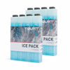 TOURIT Ice Packs for Coolers Reusable Long Lasting Freezer Packs for Lunch  Bags/Boxes, Cooler Backpack