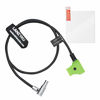 Picture of RED Komodo Flexible Power Cable and Screen Protector | Manufacturer LANZYKU (Green, Right -Angle,23.6inches)