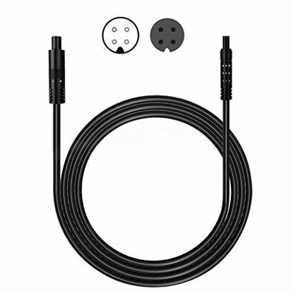 Picture of 4 Pin 6.5 Ft Dash Cam Rear View Backup Camera Reverse Car Recorder Cable Extension Cord (4 pin 6.5ft)