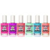 Picture of Piggy Paint 100% Non-toxic Girls Nail Polish - Safe, Chemical Free Low Odor for Kids, Happy Girl 6 Pack Kit