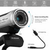 Picture of AUSDOM HD Webcam 1080P with Microphone, USB Desktop Laptop Web Camera 12.0MP, Auto Exposure, Pro Streaming Computer Camera for Laptop/Desktop/Skype/FaceTime/YouTube/Yahoo Messenger/Zoom