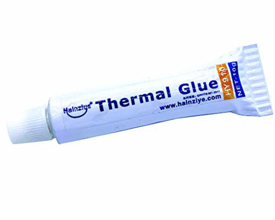 Picture of Halnziye 10Gram Thermal Conductive Glue Silicone Plaster Viscous Adhesive Cooling Compound for LED GPU Chipset Heatsink