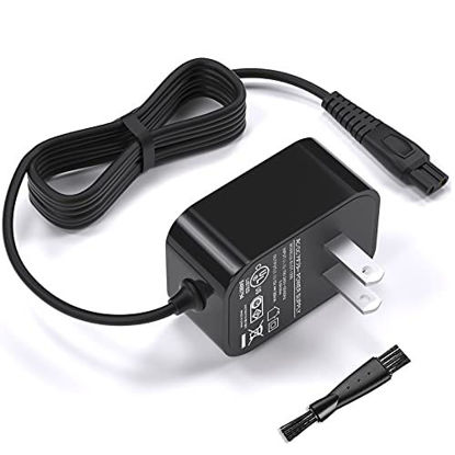 Picture of for Philips-Norelco Charger Cord HQ8505 for Norelco 9000 7000 5000 3000 Series 15V for Philips HQ8505 Power Cord -Norelco Shaver Charger Cord 5ft