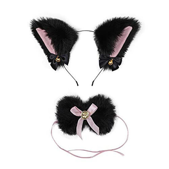 Anime Cute Fluffy Cat Ear Headband
