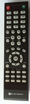 Picture of New Element TV Remote for ELCFT262 ELDFW322 ELCFW326 ELDFT404 ELDFQ501J ELEFQ391J ELEFQ402 ELGFW601 ELEFT195 ELEFJ243 ELEFT281 ELEFW325 ELEFT326 ELEFS321 ELEFT406 ELEFC461 ELEFT502 ELEFW705 ELDFC551J