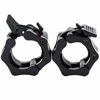 Picture of Greententljs Olympic Barbell Clamps 2 inch Quick Release Pair of Locking 2" Pro Olympic Weight Bar Plate Locks Collar Clips for Workout Weightlifting Fitness Training