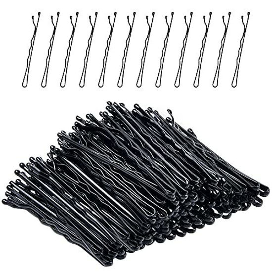 Picture of Bobby Pins MORGLES Brown Bobby Pins for Hair Bob Pins Bulk with Box 120-Count (Brown 2 Inches)