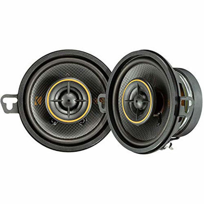 Picture of Kicker 47KSC3504 KS Series Car Audio 3.5 Inch Coaxial 15 to 50 Watts RMS Power Factory Replacement Car Audio Sound System Speakers (Pair)