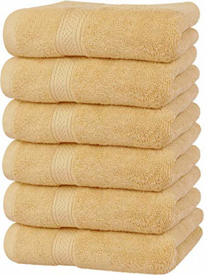 Utopia Towels Premium Burgundy Hand Towels - 100% Combed Ring Spun Cotton, Ultra Soft and Highly Absorbent, 600 GSM Extra Large