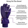 Picture of N'Ice Caps Kids Scroll Print Waterproof Thinsulate Insulated Winter Snow Gloves