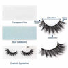 Picture of MAGEFY Eyelashes 12 Pairs 1 Style Lashes Wholesale  Dramatic Look Faux Mink False Lashes Pack  Handmade Reusable Soft Fake Eyelashes (5D77)