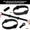 Picture of 60PCS Reusable Fastening Cable Ties  8-Inch Cable Straps Cable Management  Multi-Purpose Hook & Loop Cord Organizer Wire Ties  Adjustable Cable Organizer Cord Ties  Microfiber Cloth Straps  Black.