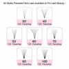 Picture of Premade Fans Eyelash Extensions 5D-D-0.07-11 Short Stem Premade Volume Eyelash Extensions 3D 5D 7D Volume Lash Extensions 9 to 20 mm Pre made Lash Fans C D Curl .07 .10(5D-D-0.07 11mm)