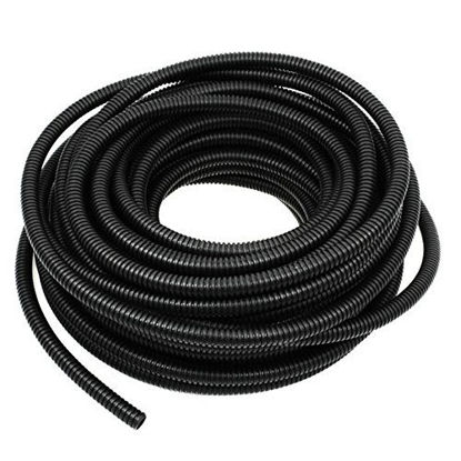 Picture of ESUPPORT 3/8 Inch 20 Feet Split Loom Wire Flexible Tubing Conduit Hose