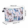 Picture of Makeup bag Cosmetic Bag Organizer Small Mini Makeup Pouch for Purse for Women Girls Gift (Marble White)